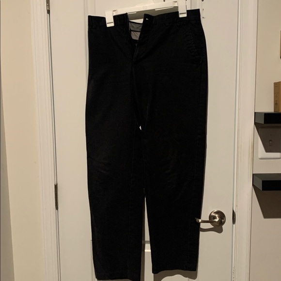 Joseph Abboud Cotton Trousers in Gray - Picture 1 of 5